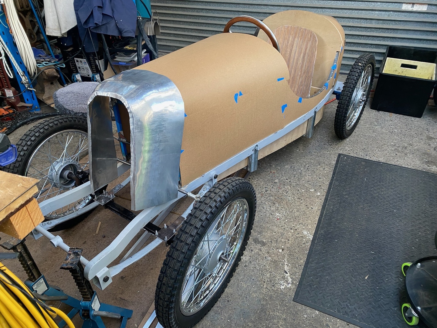 Bodywork
Finally starting to look at...