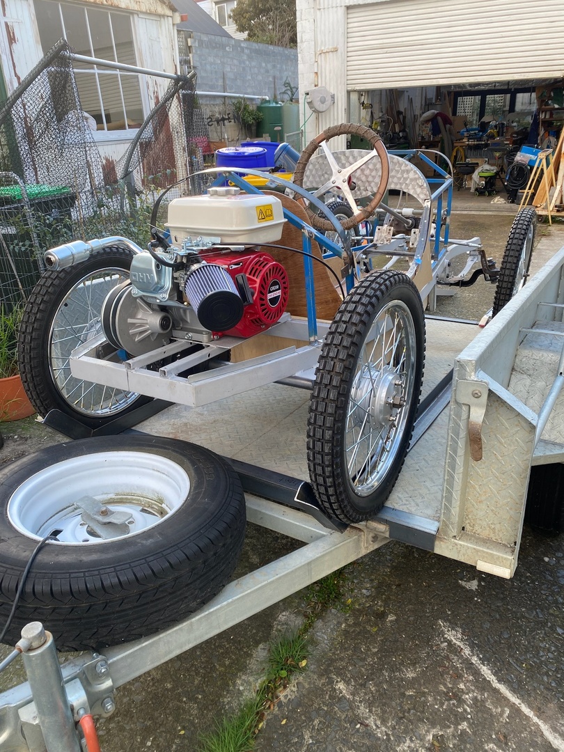 Transportation
Before the bodywork i...