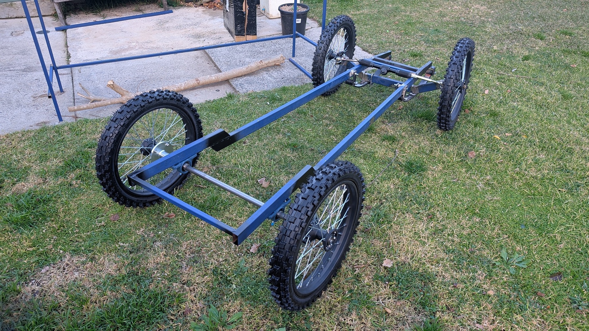 Moving along slowly. It now rolls. D...