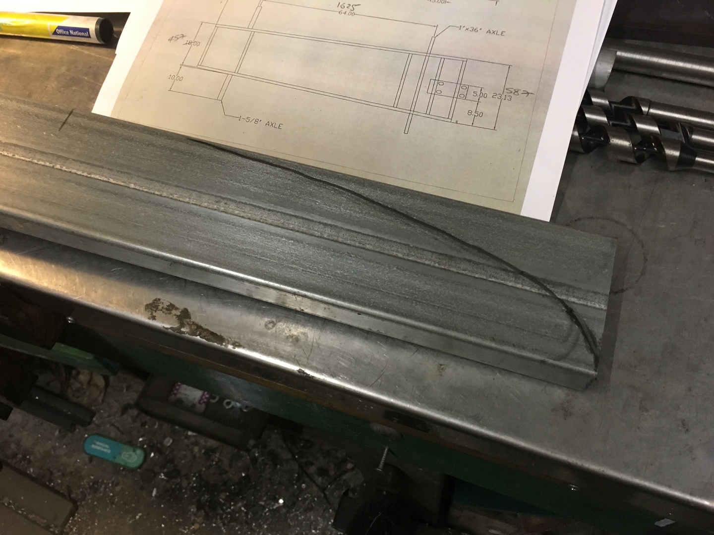 Step #1 draw a curve...