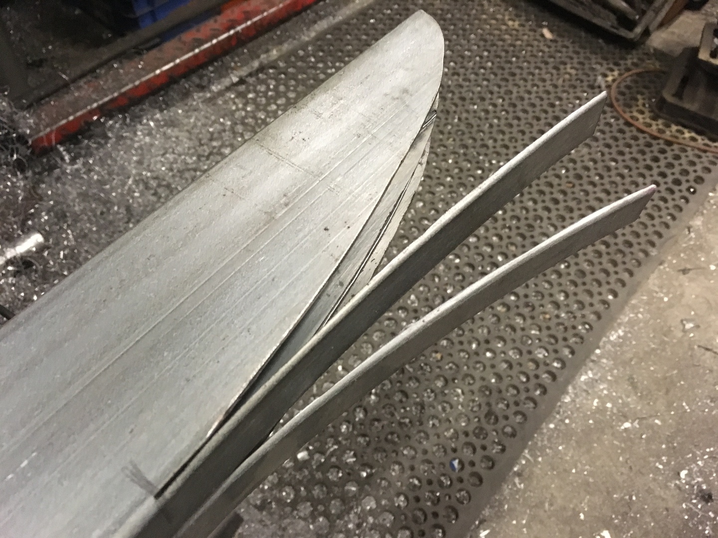 Rails ready for welding