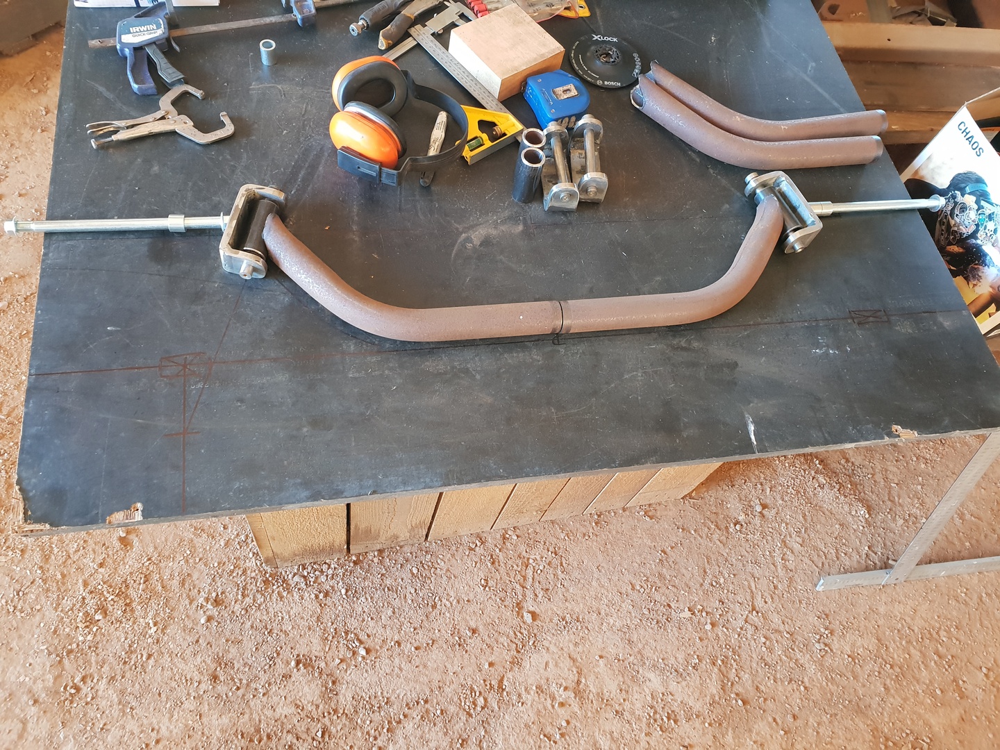 25-laying-out-the-front-axle