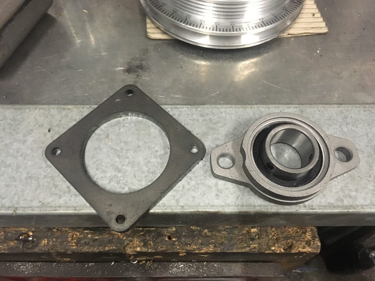 mounting plate - I already have these plates which are the same diameter